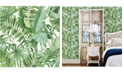 Brewster Home Fashions Alfresco Palm Leaf Wallpaper - 396" x 20.5" x 0.025"